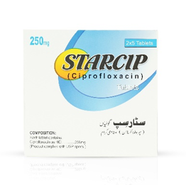 Starcip 250 mg Tablets - Human Oral Solids by Star Laboratories