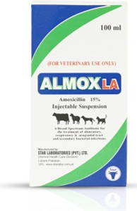 Almox 15% LA Injection - Veterinary Injectables by Star Laboratories