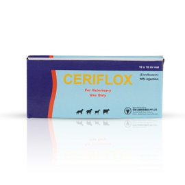 Ceriflox 10% Injection - Veterinary Injectables by Star Laboratories