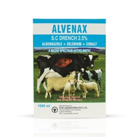 Alvenax 2.5% drench - Veterinary Liquid Dosage Forms by Star Laboratories