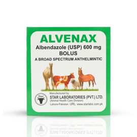 Alvenax 600 Bolus - Veterinary Solid Dosage Forms by Star Laboratories